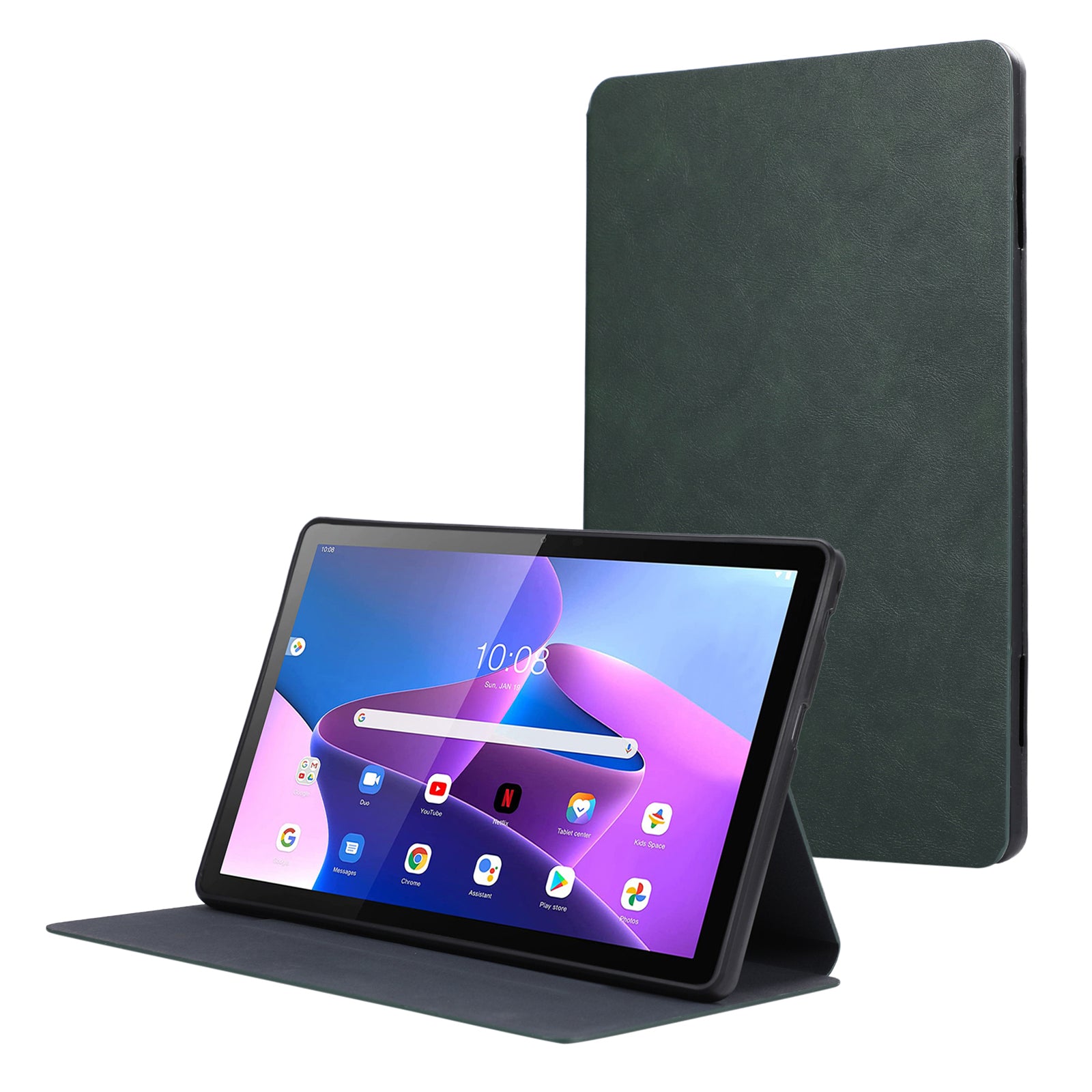 For Lenovo Tab M10 (Gen 3) Case Folding Stand PU Leather + TPU Tablet Cover For Lenovo Tab M10 (Gen 3) Case Folding Stand PU Leather + TPU Tablet Cover